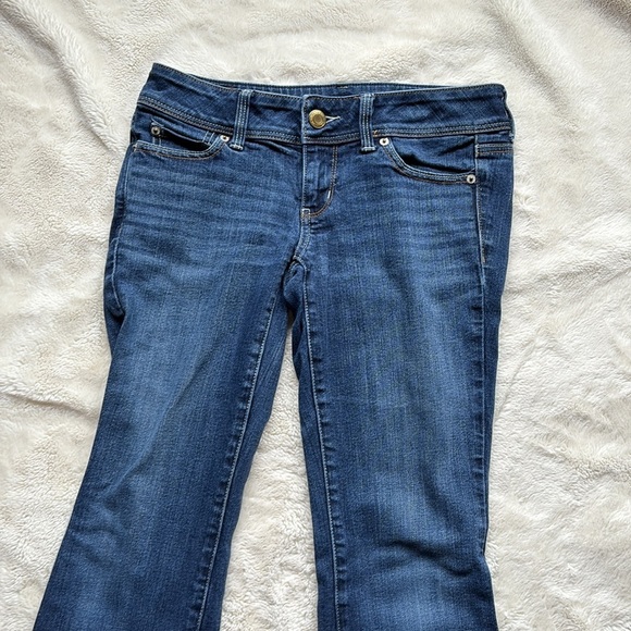 American Eagle Slim Bootcut Jeans Women’s Size 4 Medium Wash Denim - Picture 3 of 11